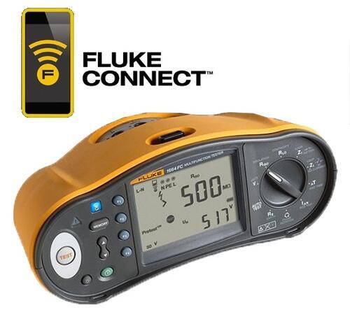 FLUKE 1664FC - revize instalací, hromosvodů a RCD A/AC/B + Fluke Connect - 1