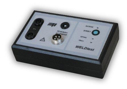 WELDtest - adaptér pro měření napětí svařovacího obvodu dle požadavků ČSN EN 60974-4  - 1