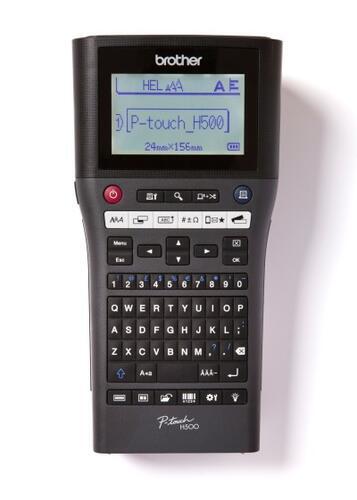BROTHER PT-H500 - tiskárna čár. kódů, textů a el. značek na laminovanou samolepící pásku - 1
