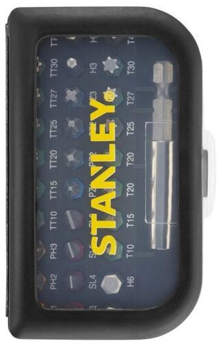 STANLEY STA60491 - 31 dílná sada 1/4" bitů s mag. držákem 60 mm - 2