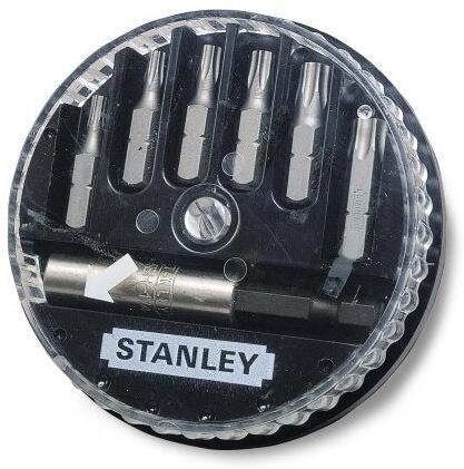 STANLEY 1-68-739 - 7 dílná sada 1/4" bitů s magnetickým držákem - 2