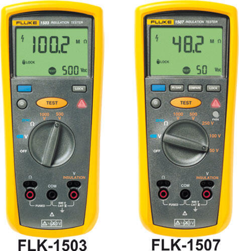 FLUKE 1503 - digitální měřič izolačních a přechodových odporů - 2