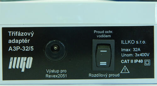 IP8013 - třífázový adaptér - 32A/5 pro přístroje REVEX - 2