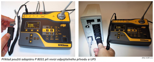 IP8031 - adaptér pro testování PE vodiče UPS - 2