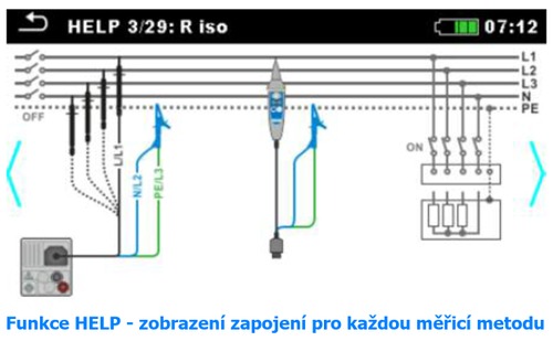 METREL Eurotest XC 2,5 kV (MI3152H) - revize instalací a hromosvodů + dotykový displej - 2