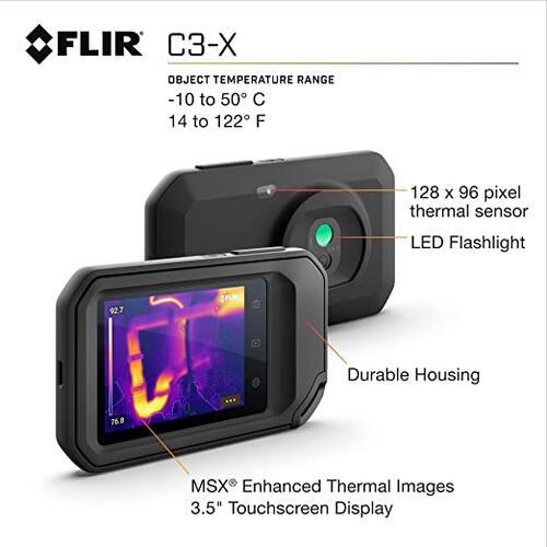 FLIR C3-X WiFi - termokamera 128x96 - 3