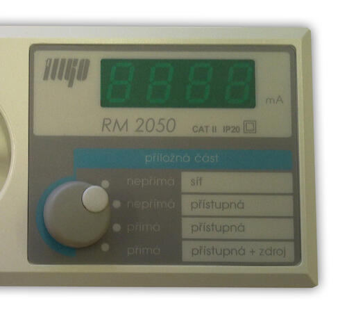 RM 2050 - měření příložných částí ve zdravotnictví - 3
