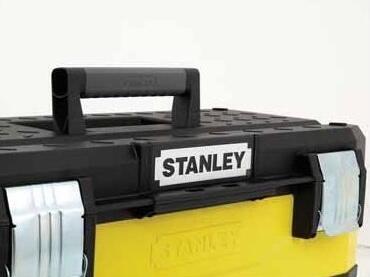 STANLEY 1-95-613 - kovoplastový box na nářadí - žlutý, 23" - 4