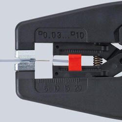 Knipex 12 42 195 - MultiStrip 10 automatické odizolovací kleště (0,03-10) - 4